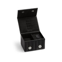 Cooper Travel Watch And Cuff Link Box Black, small
